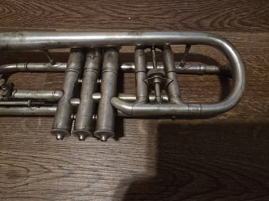 CONN 1914 NEW WONDER 80A TRUMPET sn 140380 (7)