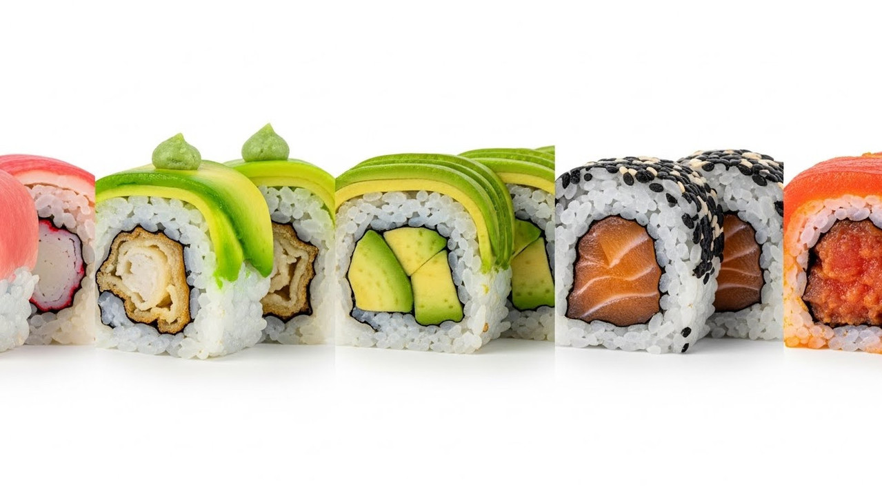 Вкусные суши роллы