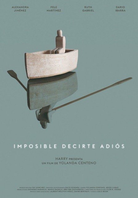 “IMPOSIBLE DECIRTE ADIÓS”, DE YOLANDA CENTENO, GANA EL PREMIO EL BLOG DE CINE ESPAÑOL AL MEJOR CORTOMETRAJE EN EL FESTIVAL DE CINE ZARAGOZA