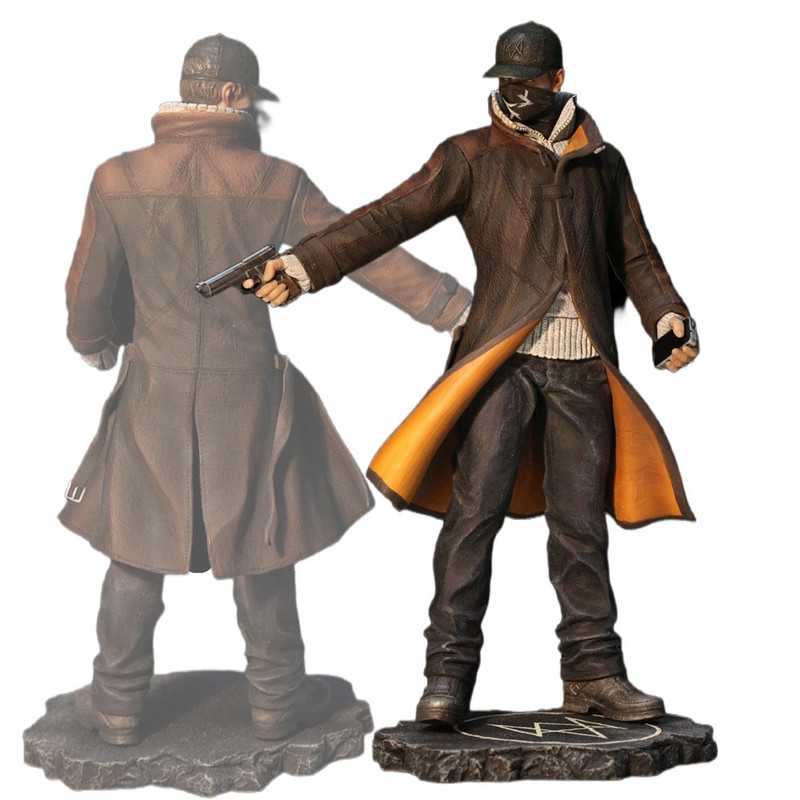 【未開封※箱損傷】WATCH DOGS/フィギュア/エイデン・ピアース Watch Dogs Aiden Pearce 24cm Action Figure PVC Collectible