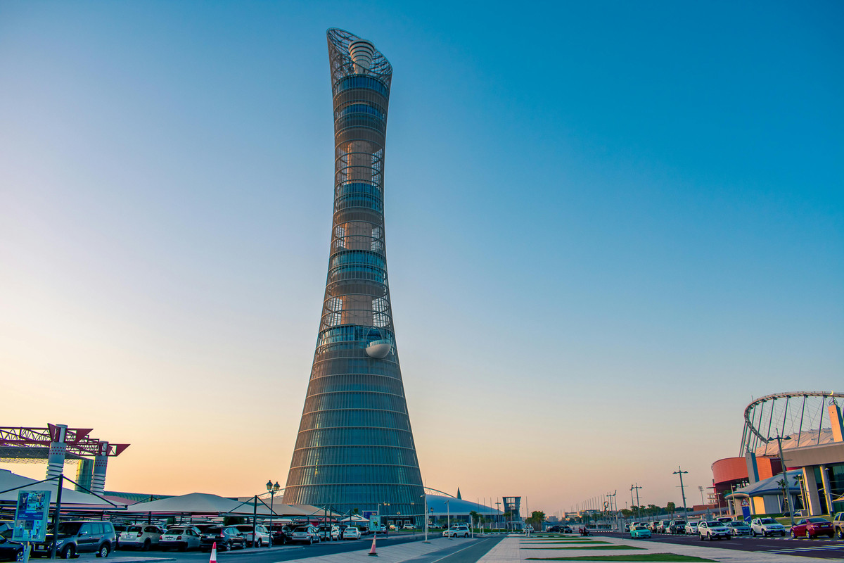 Qatar skyline