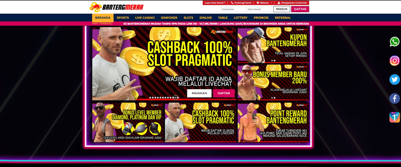 BANTENGMERAH - LINK ALTERNATIF BANTENG MERAH LOGIN GAME SLOT