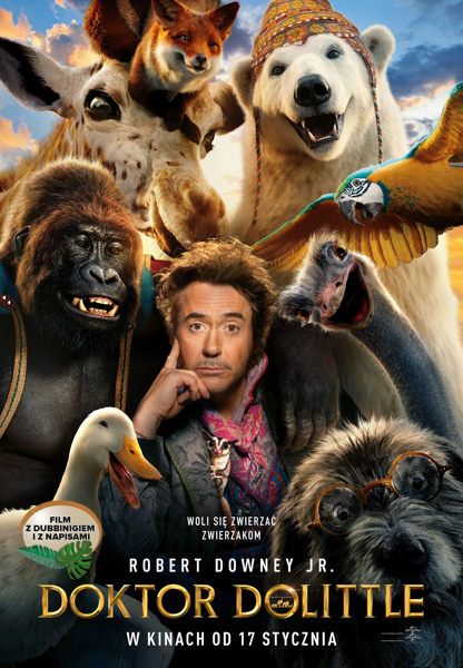 Doktor Dolittle / Dolittle (2020) PLDUB | 360p | 480p | 720p | AC3.BRRip.XviD-GR4PE | DD5.1 | Dubbing PL