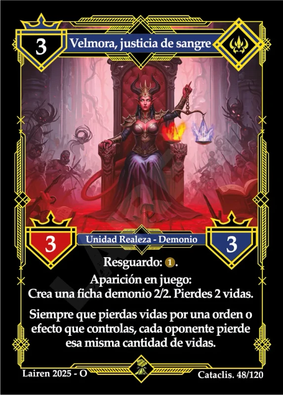 VELMORA, JUSTICIA DE SANGRE