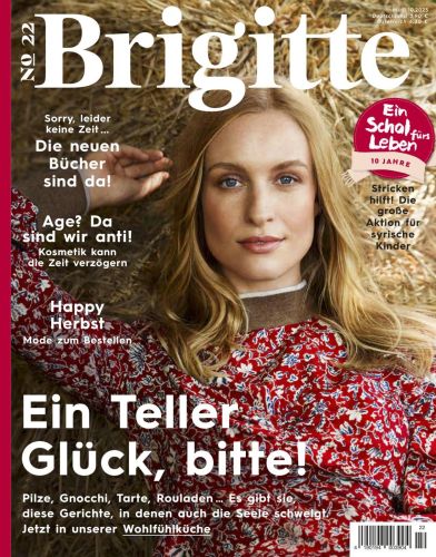 Cover: Brigitte Frauenmagazin No 22 2023