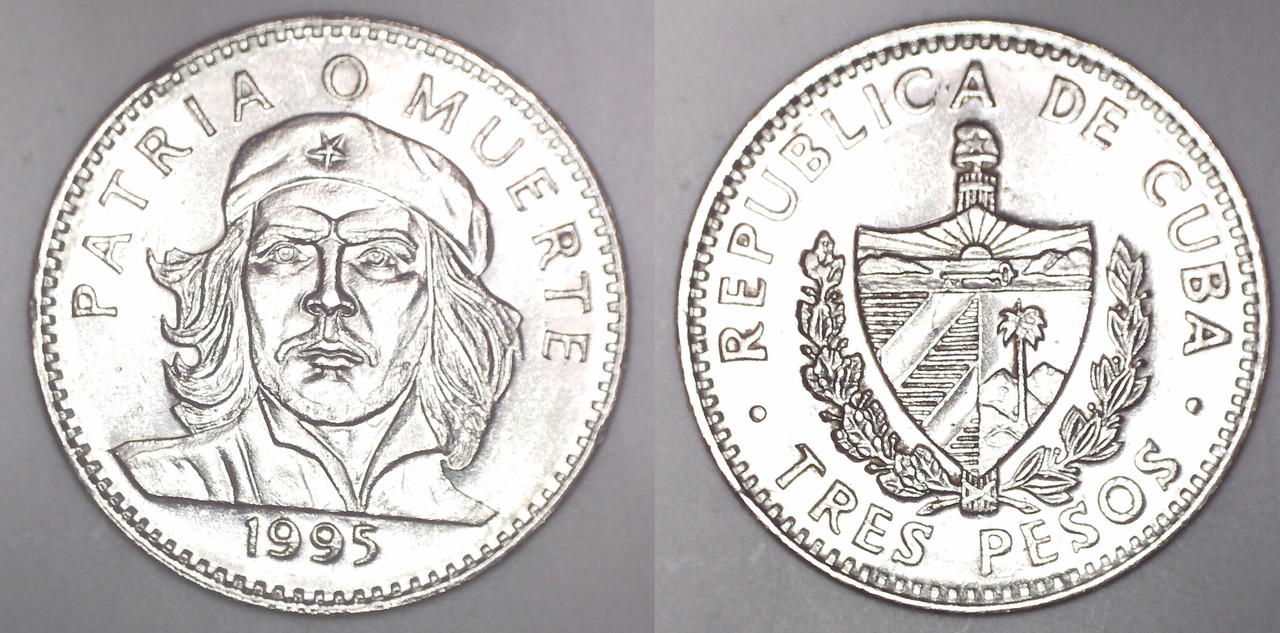 PERSONAJES.... famosos Cuba-3pesos-1995