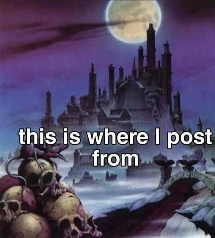 This Is Where I Post From 016 Castle