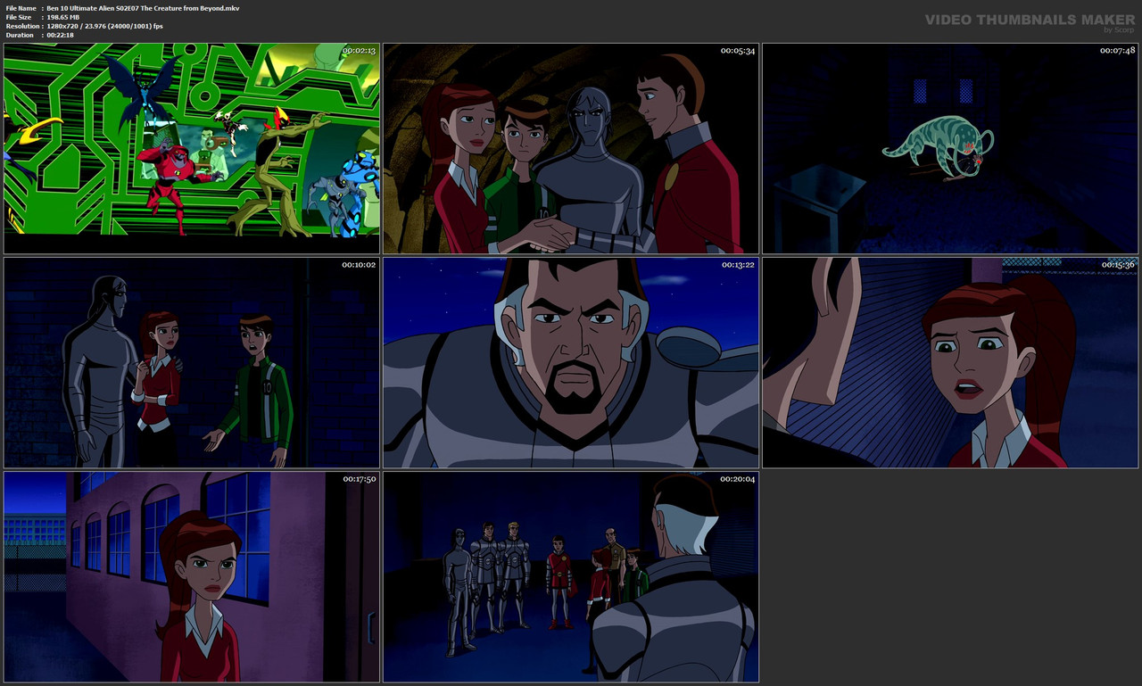 Ben 10 Ultimate Alien S02E07 The Creature from Beyond.mkv