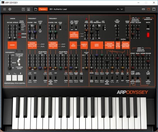 KORG ARP Odyssey 1.5.0