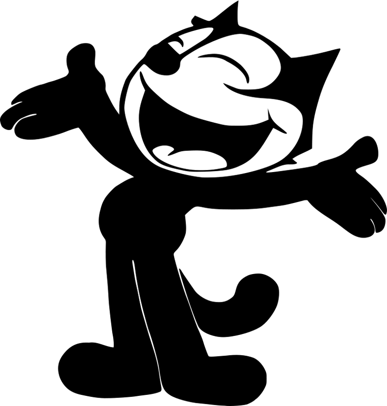 800px Felix the cat svg - Félix el gato Temporadas 1-4