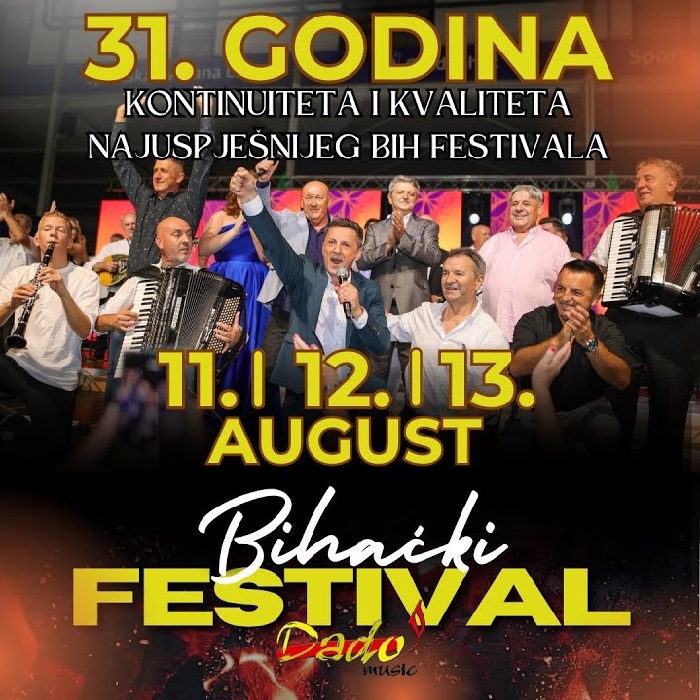 Festival Bihac 2025 prednja