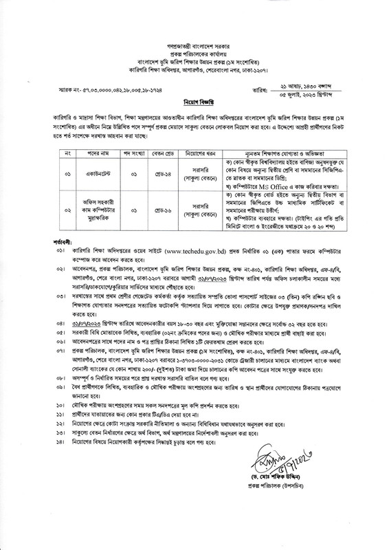 DTE-Job-Circular-2023-PDF