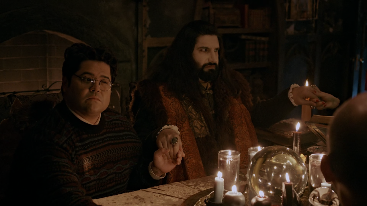 What We Do in the Shadows (2019) S02E02 Ghosts (1080p HULU Webrip x265 10bit EAC3 5.1-Ainz)[TAoE].mk