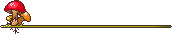 green divider with mushrooms on left
