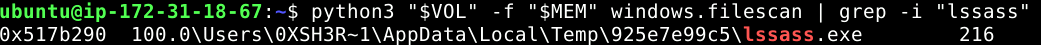 Step 1.1 Screenshot
