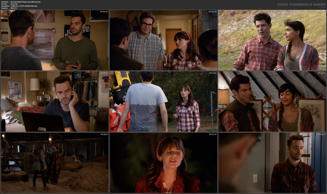 New Girl S06E03 Single and Sufficient.mkv