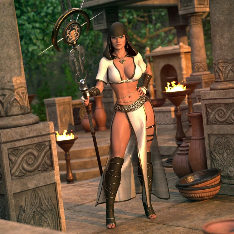Darkborn Soul Sorceress for Genesis 8, 8.1 & 9