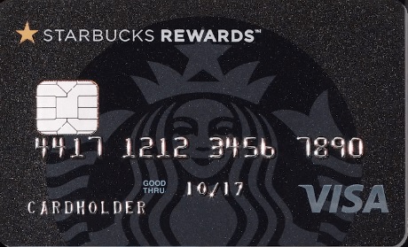 Card reward Starbucks