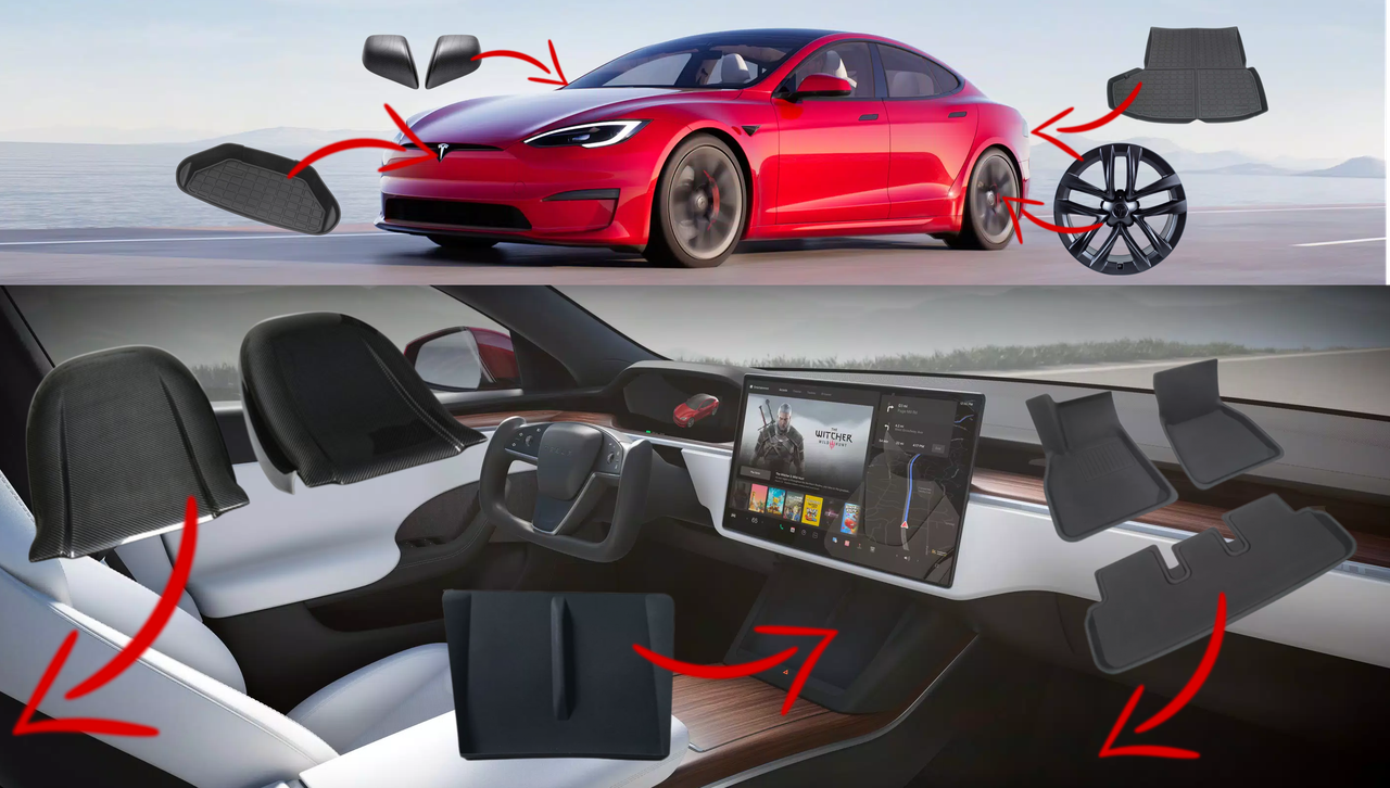 Accessoires pour Tesla Model S 2023