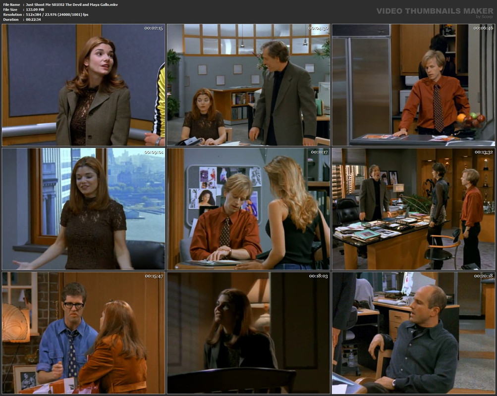 Just Shoot Me S01E02 The Devil and Maya Gallo.mkv