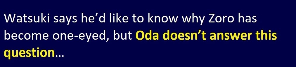 Oda's Answer