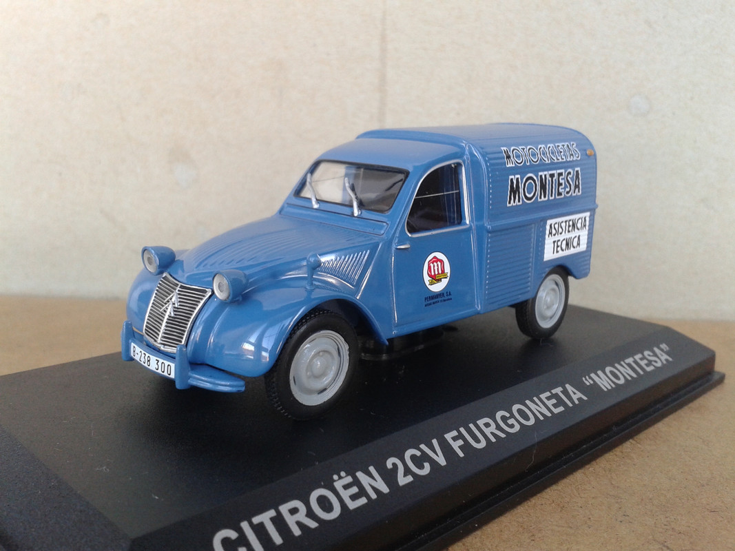 1960 Citroën 2Cv AZU “Montessa” (Ixo – nº 50 Furgonetas de Antaño) (2)