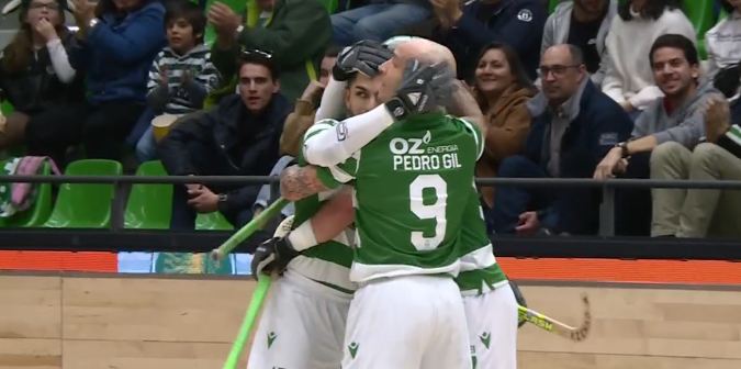 HÓQUEI EM PATINS: SPORTING E BENFICA VENCEM