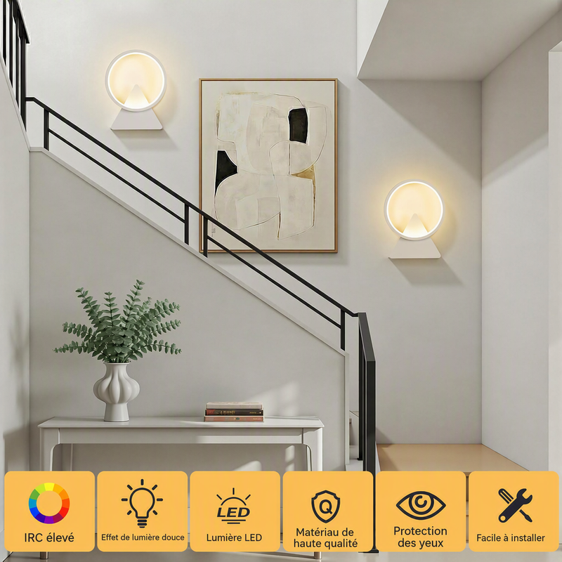 Éclairage LED 8 W – Lumière décorative et fonctionnelle