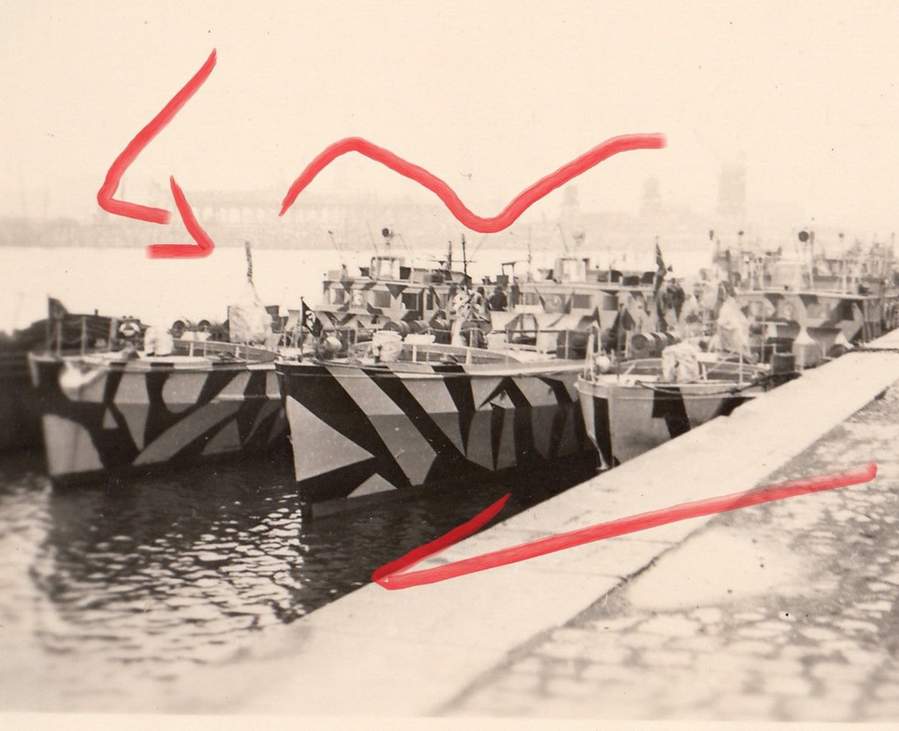 Foto KM Marine Schnellboot S-Boot Küste Belgien Ostende