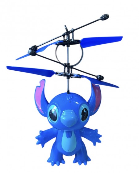 Stitch Helic&oacute;ptero Volador