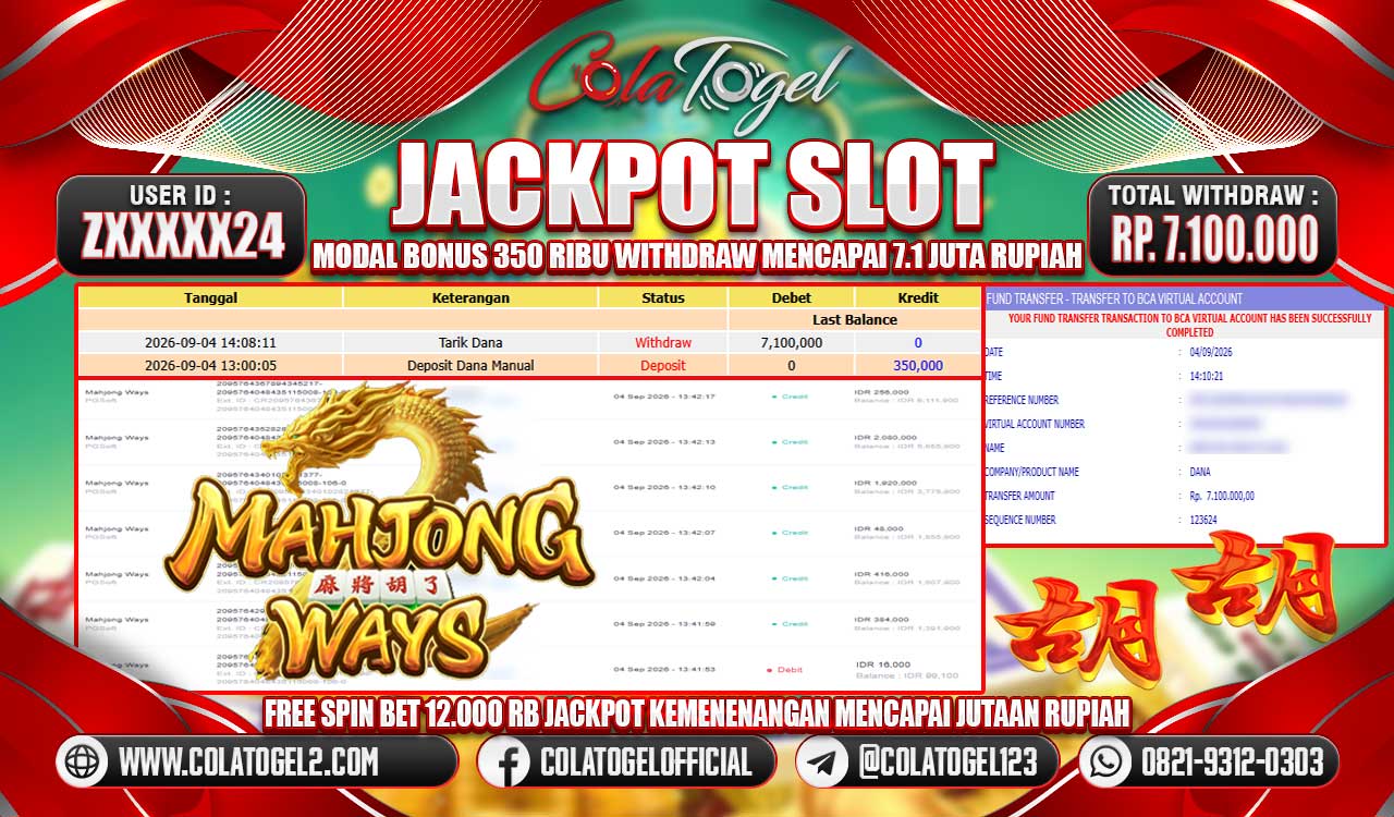 JACKPOT SLOT GACORR!!