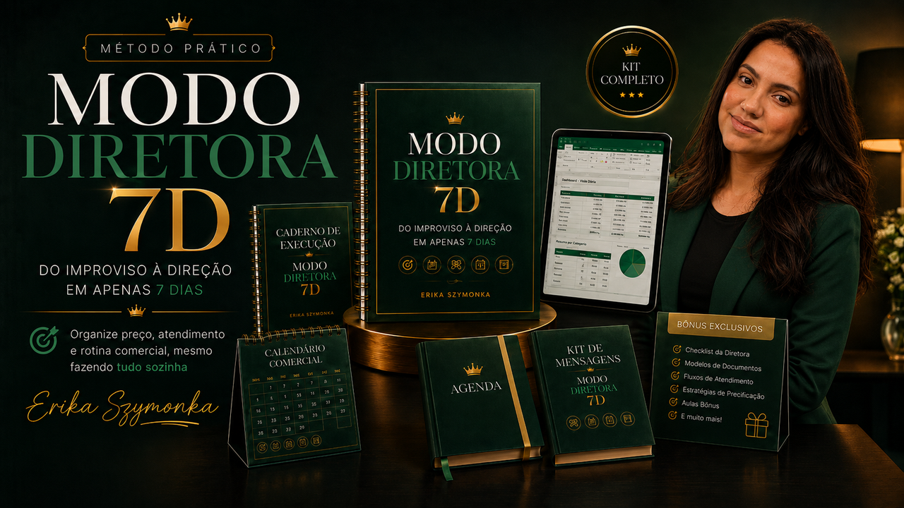 Modo Diretora - Mockup do Produto