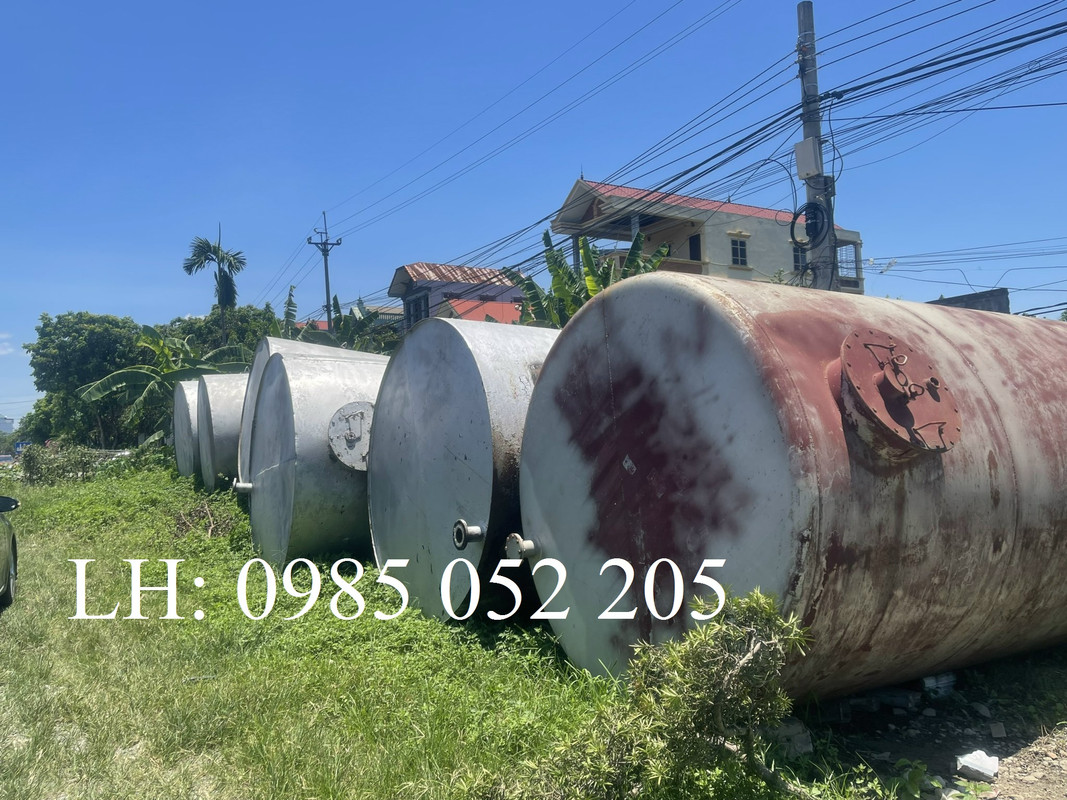 bồn chứa xăng dầu cũ tại sóc  trăng