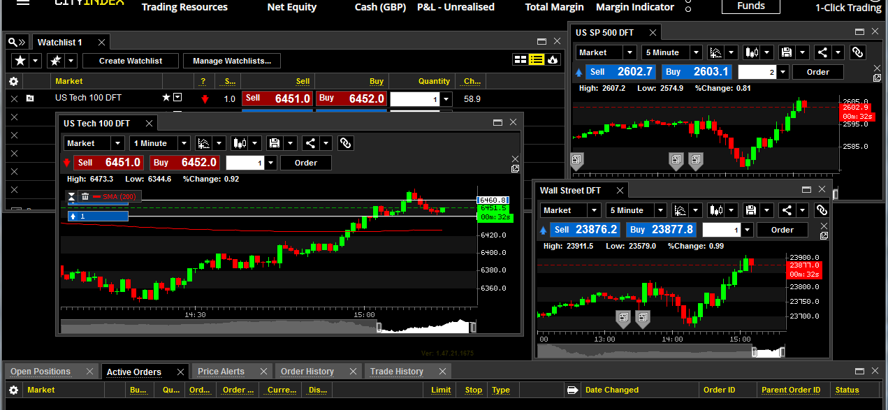Trading Screen
