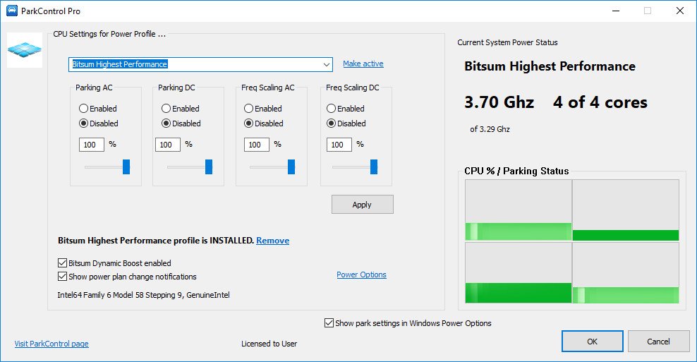 Bitsum ParkControl Pro 2.0.0.18 Multilingual