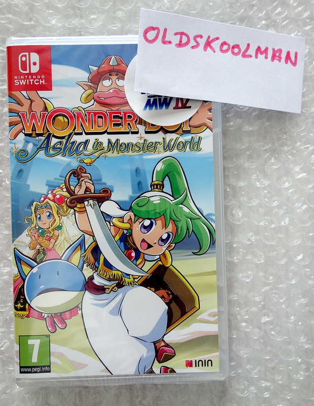 [Vds] Wonder Boy: Asha in Monster World SWITCH - Neuf - 35 fdpin Asha1