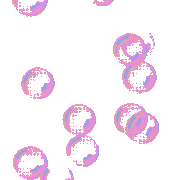 Bubbles Nostalgia Bling Sticker by Douglas Schatz - Find & Share on GIPHY