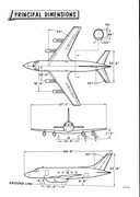 4 McDonnell Model 119A UCX Principal Dimensions