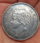 5 Pesetas 1893. Alfonso XIII. PGV. Opinión sobre estado conservación Screenshot-20190630-133002