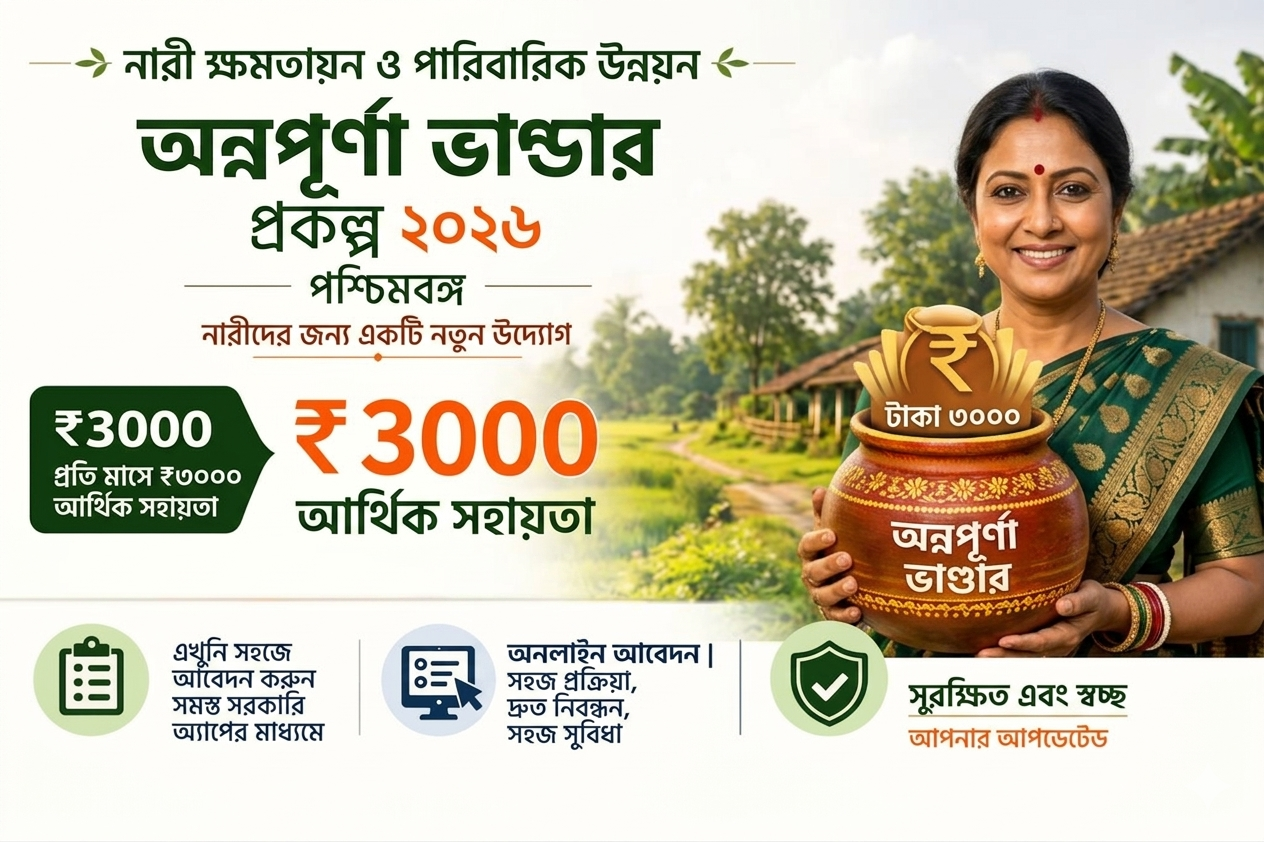 অন্নপূর্ণা ভাণ্ডার প্রকল্প - পশ্চিমবঙ্গের মহিলাদের ক্ষমতায়ন