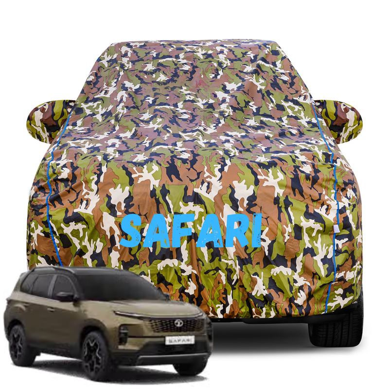 Safari Army Car Cover
