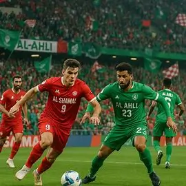 شعار مباراة الشمال والأهلي