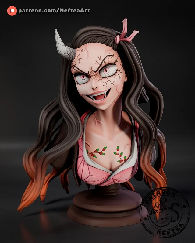 Nezuko Bust - Demon Slayer