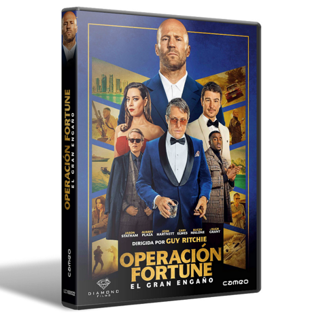 Portada - Operación Fortune: El Gran Engaño [2023] [DVD9 Custom] [Pal] [Cast/Ing] [Sub:Varios] [Acción]