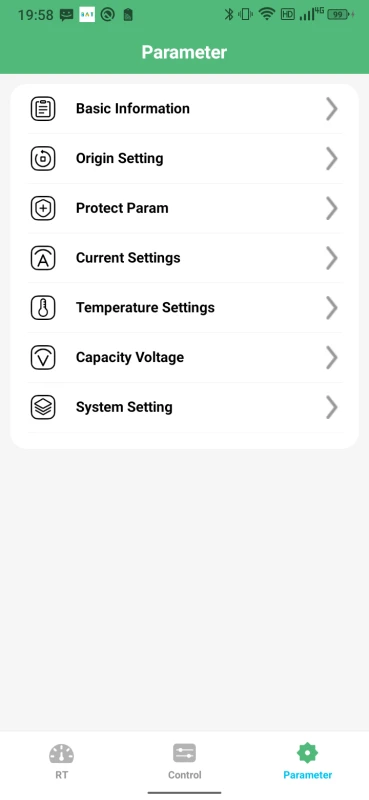 BAT-BMS app for Android