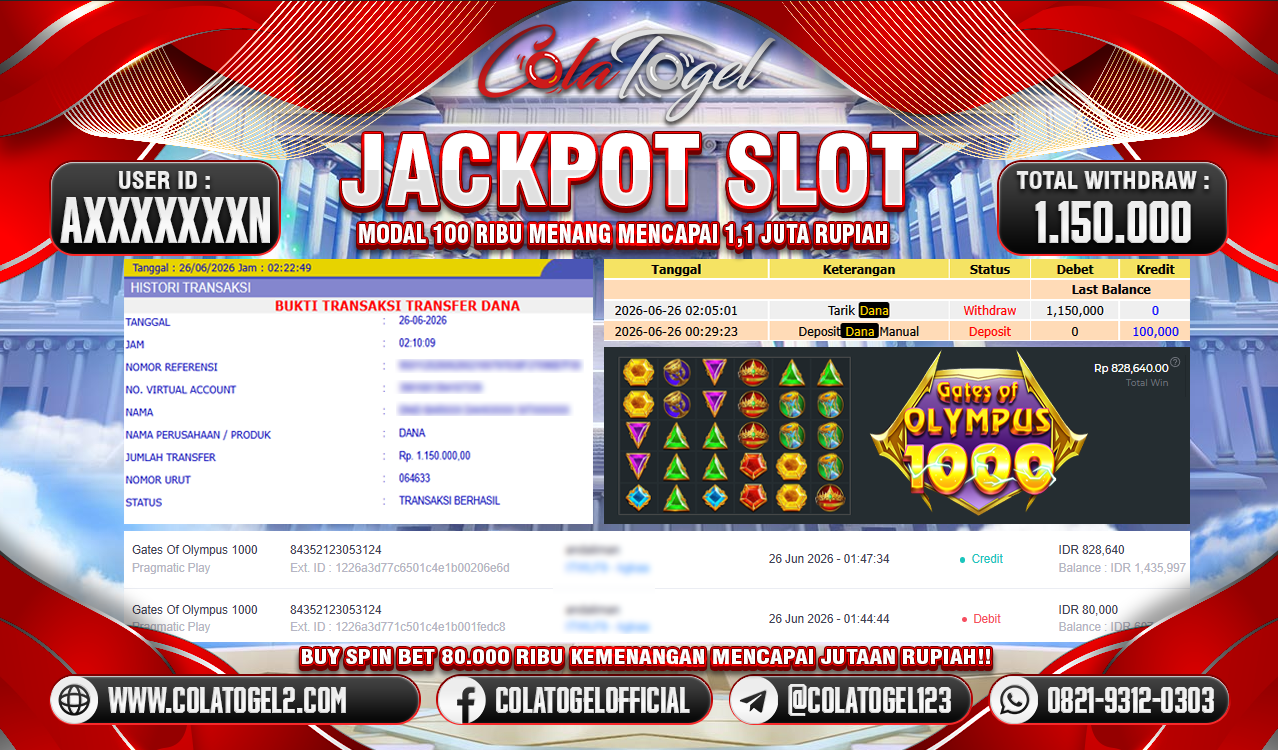 JACKPOT SLOT GACOR!!