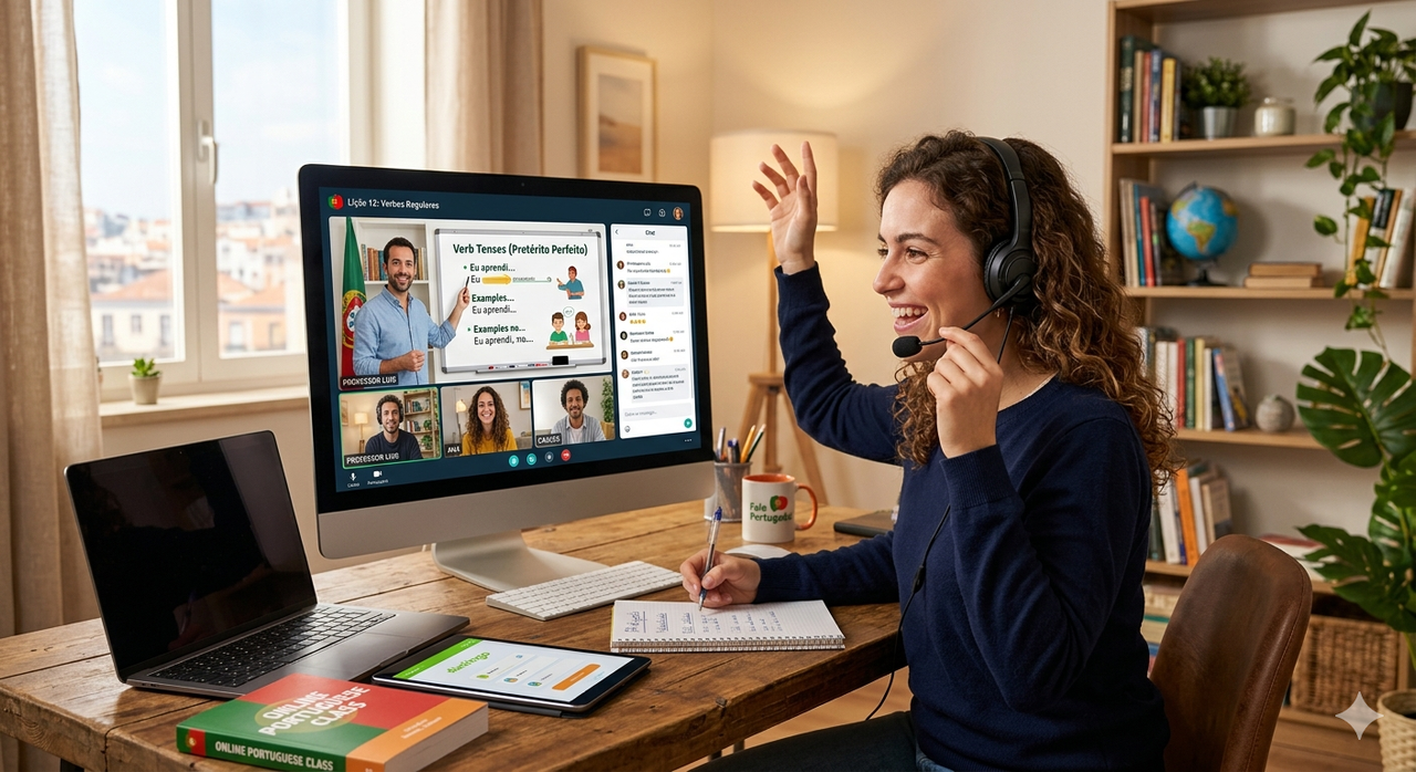 Learn from Anywhere with Interactive Online Portuguese Classes