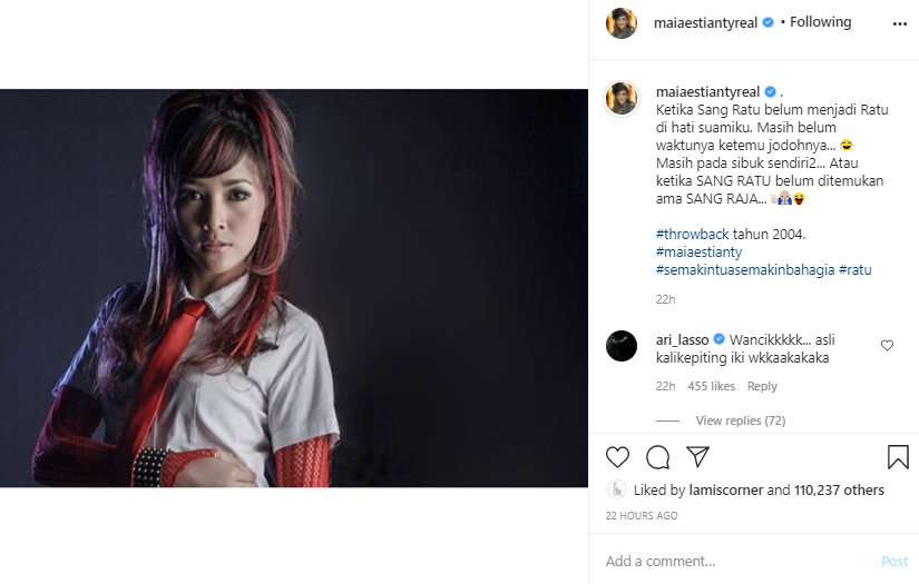 Potret lawas Maia Estianty saat masih di grup Duo Ratu