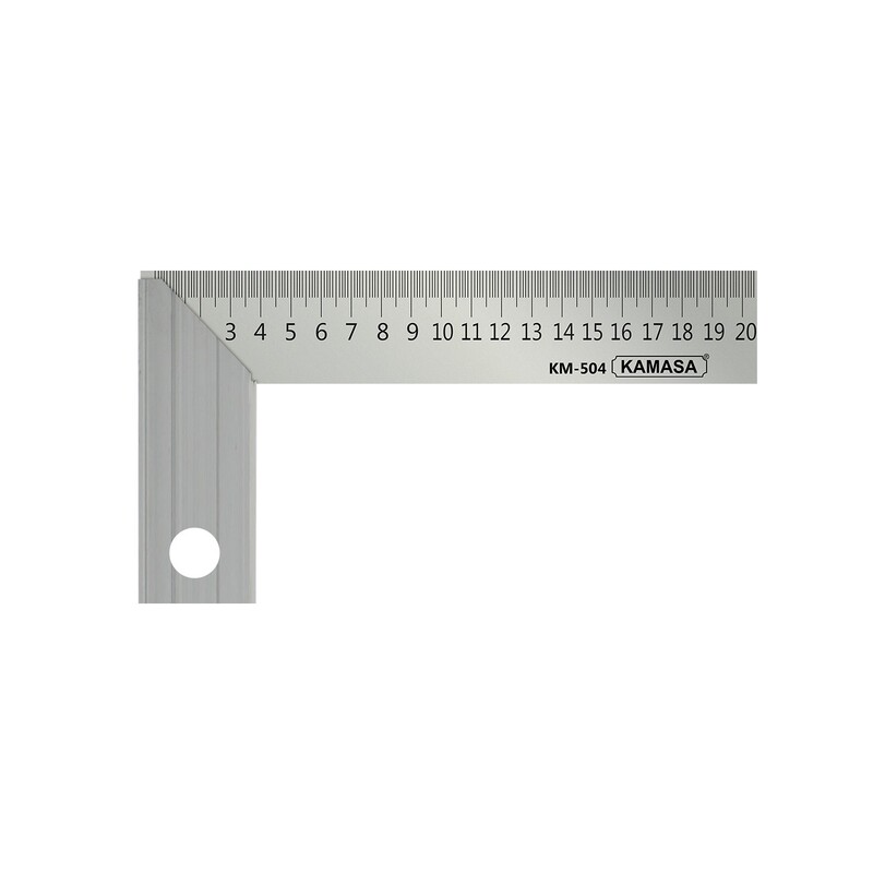 ESCUADRA DE ALUMINIO 8" P. KAMASA