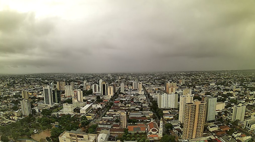 Campo Grande nesta manhã de sexta-feir